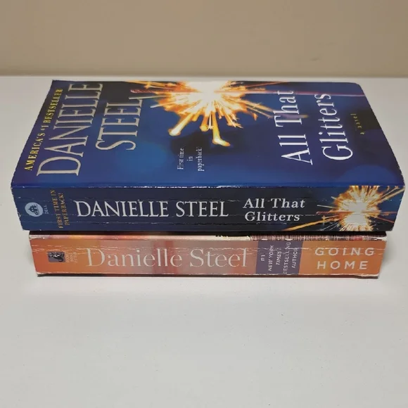 Danielle Steel Novel Set - Going Home & All That Glitters - Picture 2 of 5